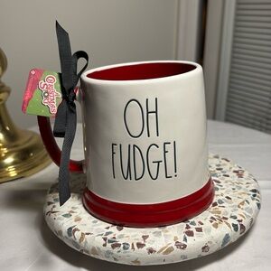 Rae Dunn Oh Fudge/ A Christmas Story coffee/tea/cocoa mug